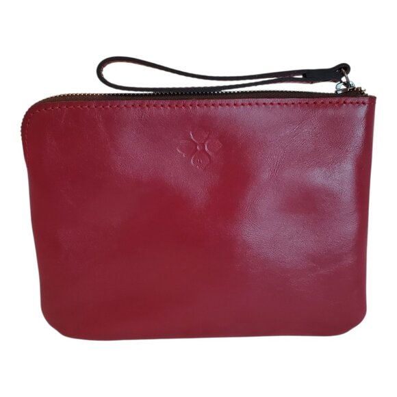 Patricia Nash Cassini Wristlet in Burnished Tooled Magenta - Picture 2 of 6